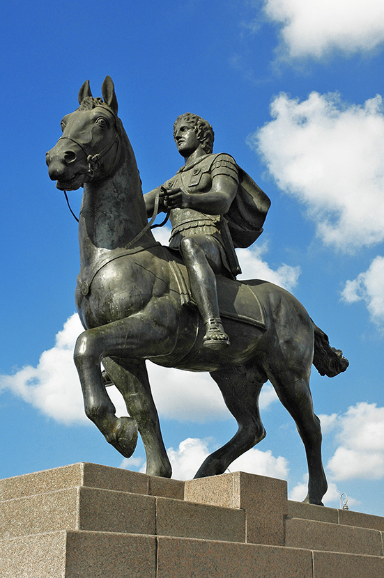 Statue of Alexander the Great. 