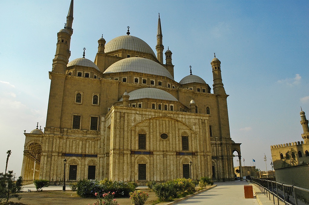  The Mosque of Mohammad Ali inside The Citadel. 