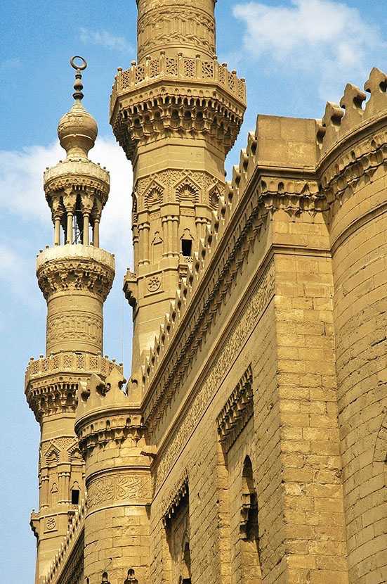  Minarets on the Mosque of Ar-Rifai. 