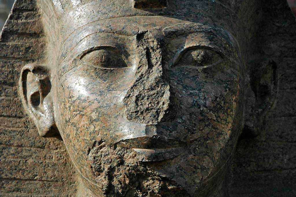  Granite sphinx of Thutmosis III, Egyptian Museum. 