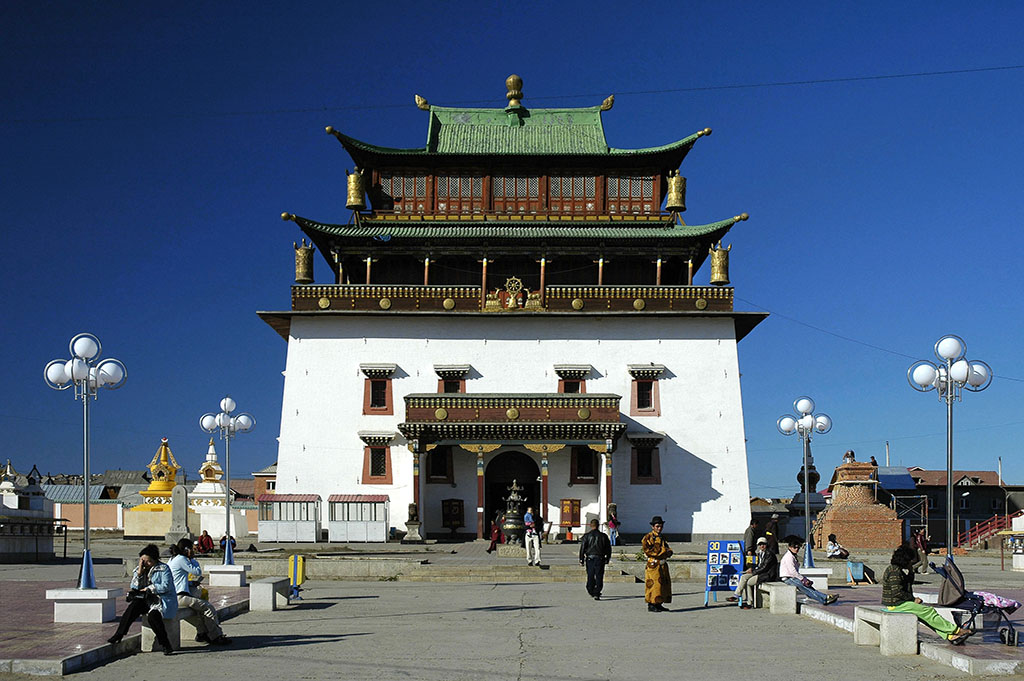  Gandantegchinlen Khiid, Ulaanbaatar. 