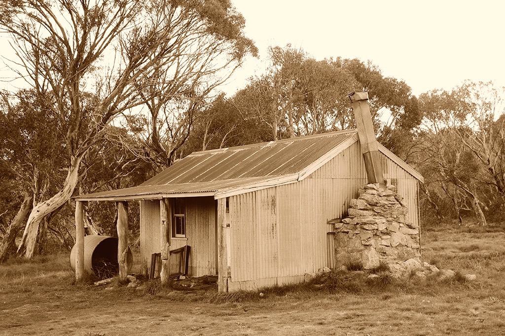  Mackays Hut on the Grey Mare fire trail. 